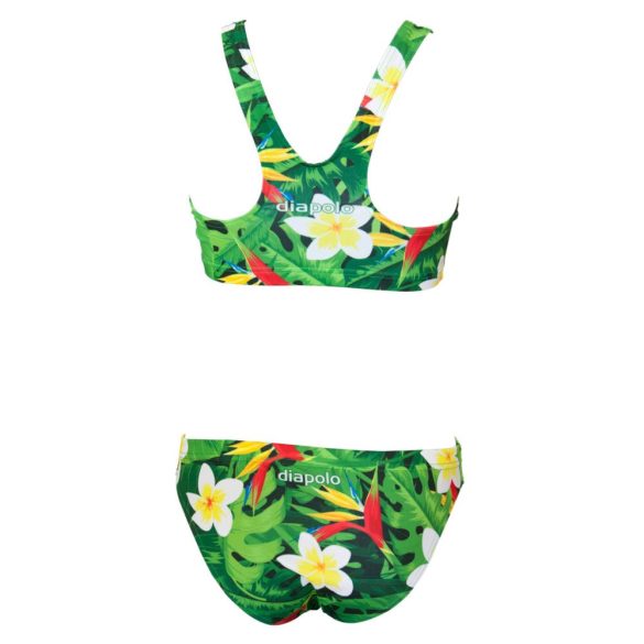 Vastag pántos bikini-Tropical-1