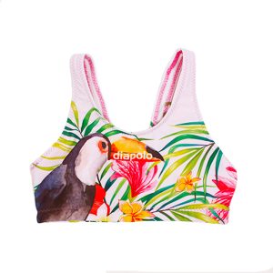 Vastag pántos bikini felső-Toucan 