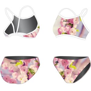 Vékony pántos bikini-Wild Cherry