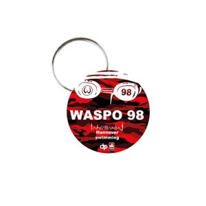 WASPO 98 SCHWIMMEN-kulcstartó 